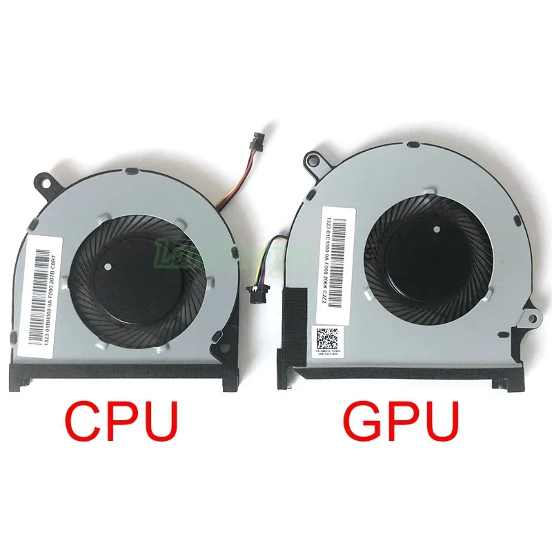 New Original Laptop CPU GPU Cooling Fan For DELL insprion 15-7590 7591 Cooler CN-0MPHWF MPHWF CN-0861FC 861FC FM6A FM69 5V 0.5A