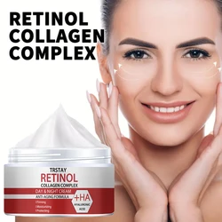 Retinol hyaluronic acid collagen complex, tightens skin, brightens skin tone, and repairs damaged skin