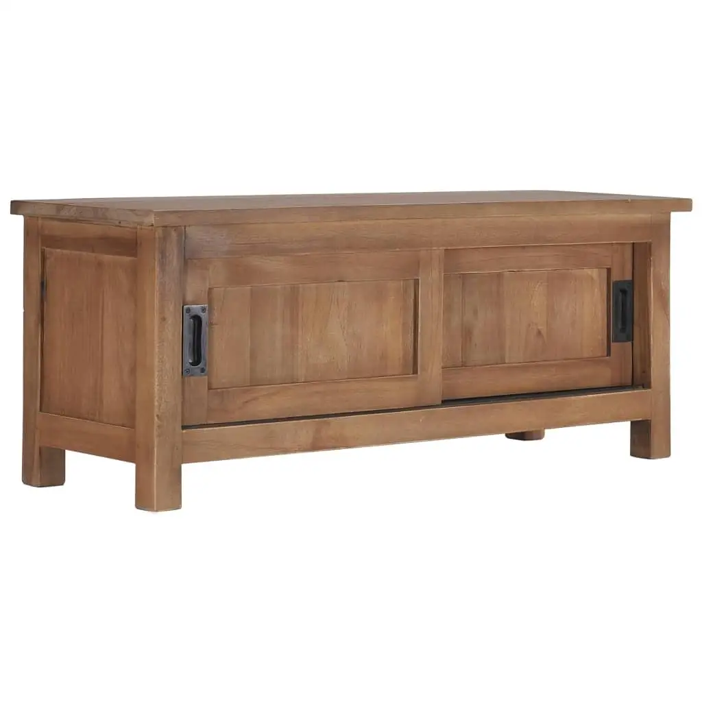 

Solid Wood Teak TV Stand 35.4x11.8x13.8 - Stylish Furniture for Living Room