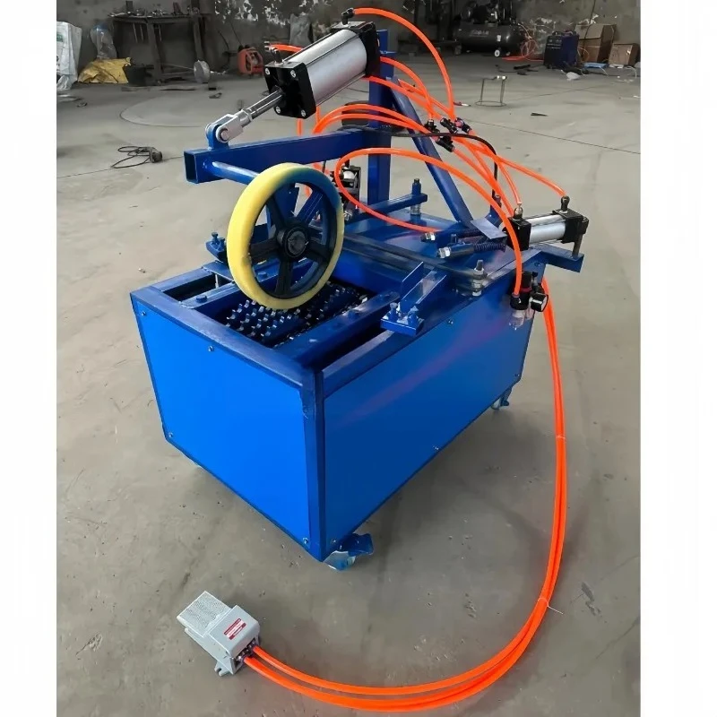 Scrap Tire Cutting Machine Tire Strip Cutter Automatic Tire Recycling Machine