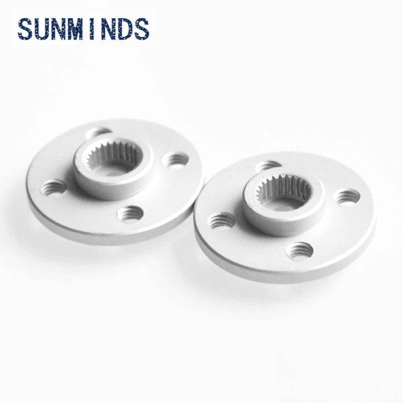 1sets Aluminum Metal 25T Servo Arm Round type Disc Matal Horns For MG995 MG996 ACE Robot