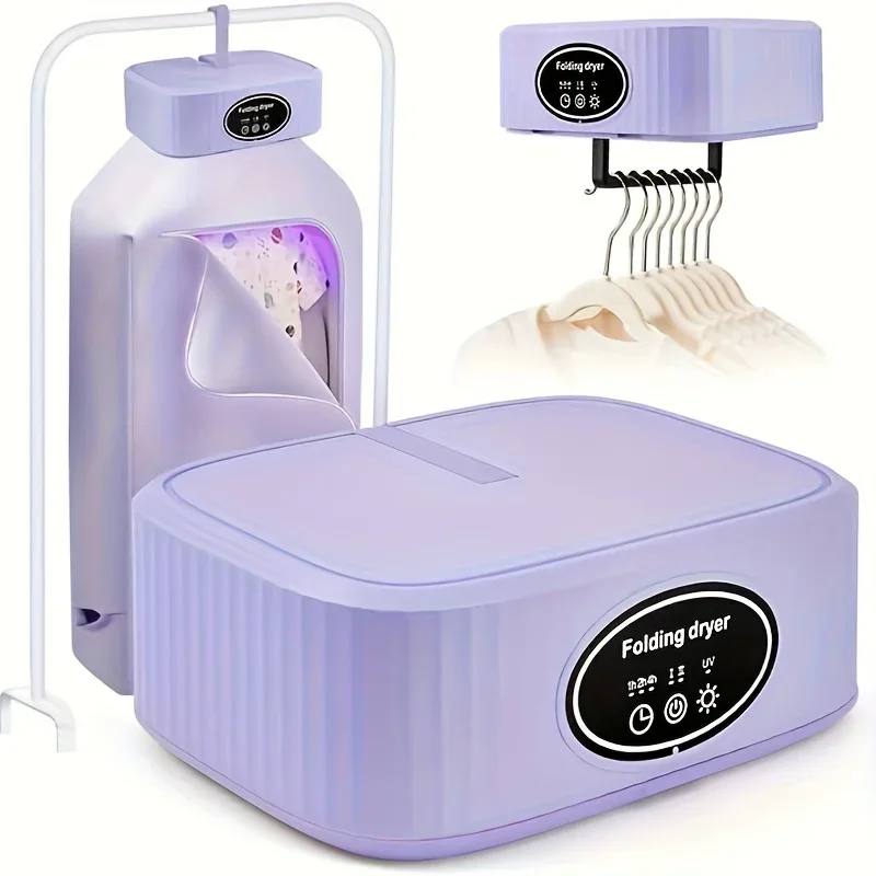 

mini folding dryer,quick drying and washed clothes small portable,no space trips,travel,apartment,energy-saving power-saving