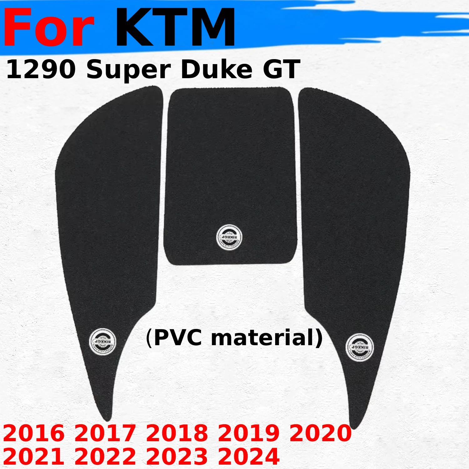 

Fits for KTM 1290 Super Duke GT 2016-2024 Years Motorcycle Side Fuel Tank Pads Decals Protector Body Fishbone Sticker Patches