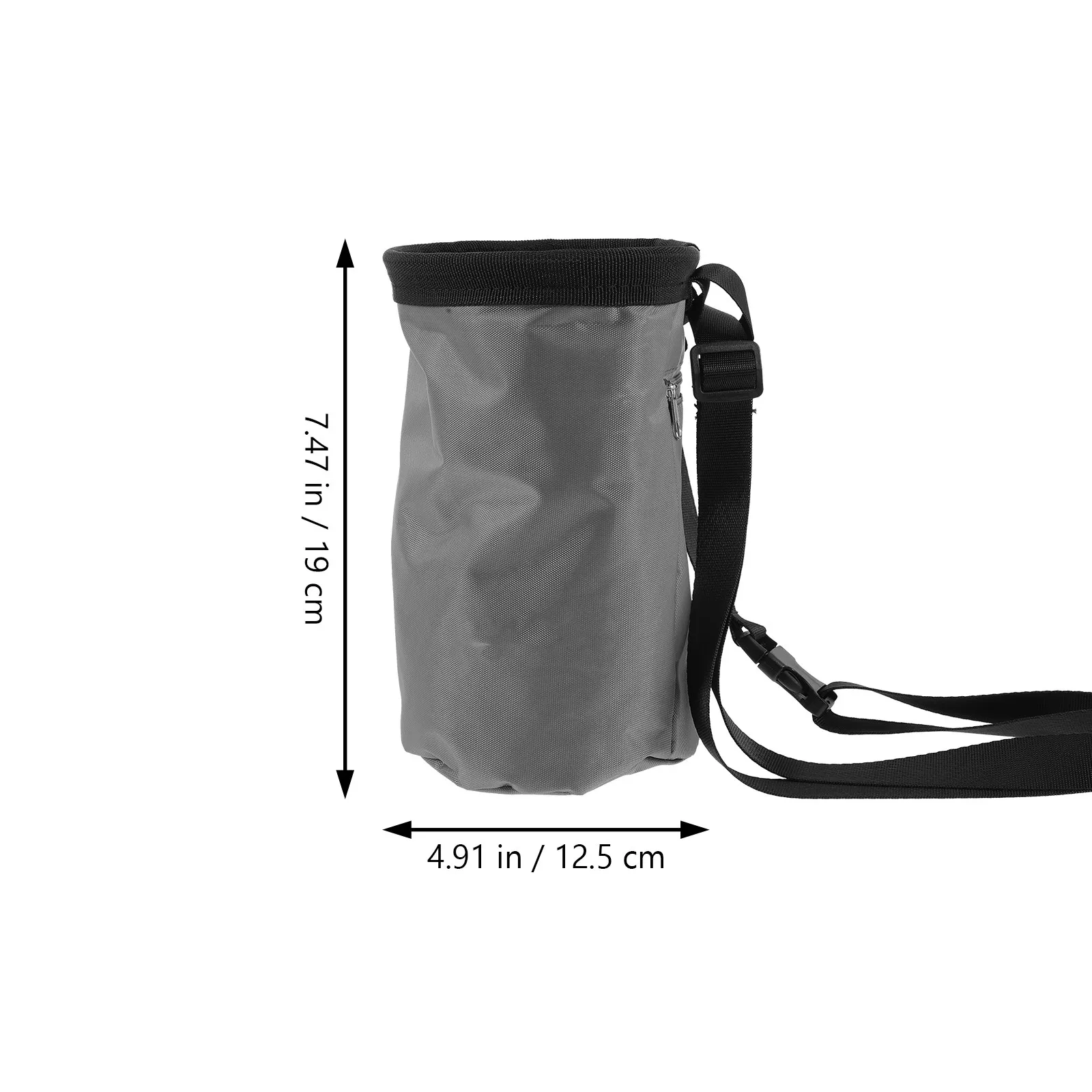 Mountaineering Chalk Powder Bag Oxford Fabric Wear-Resistant Scratch-Resistant Large Capacity Outdoor Storage Bag
