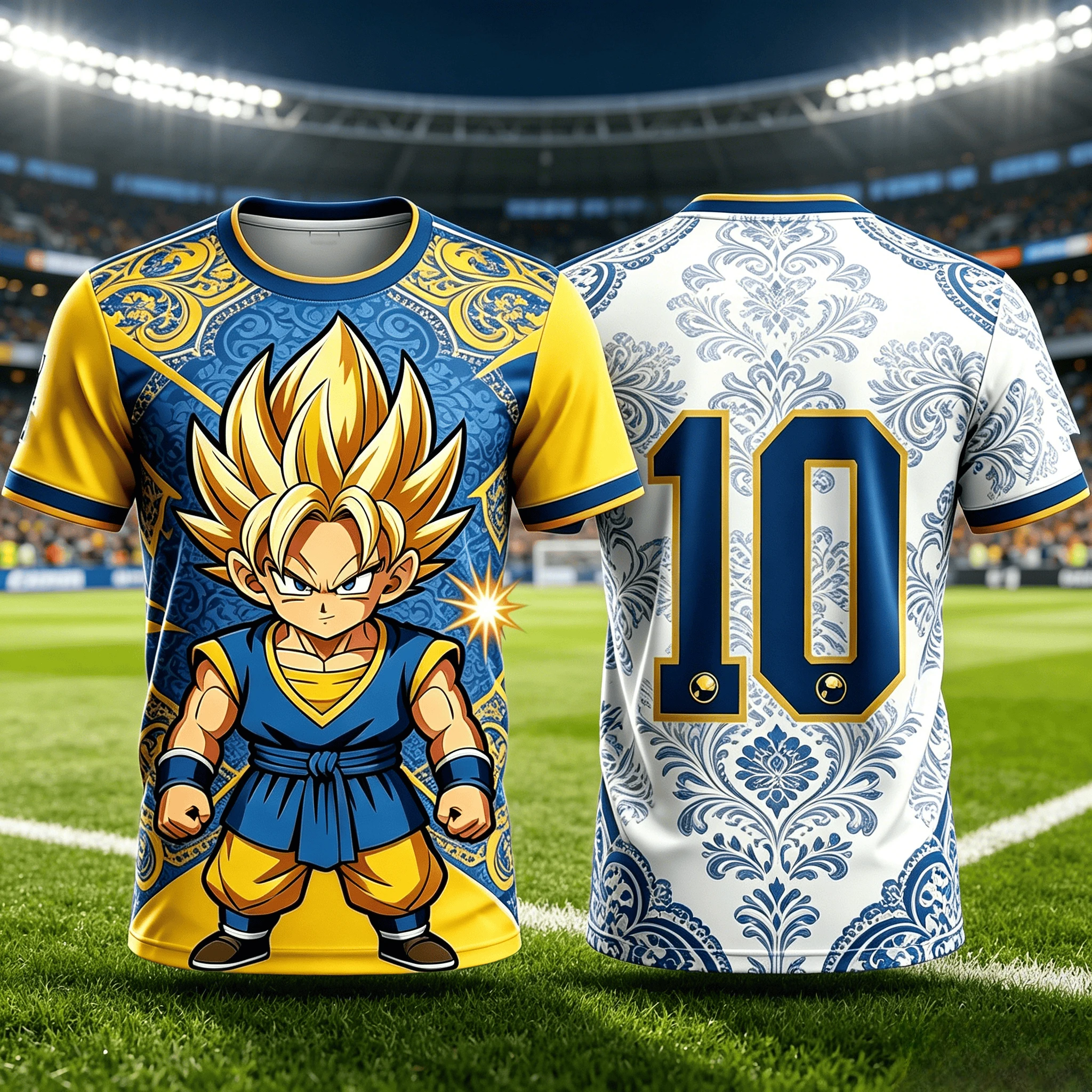 2026 Sommer Dragon Ball Super Saiyan 3D-Druck Oversized T-Shirt für Herren, Damen, Unisex, Anime-Tee, Kinder und Erwachsene, Lässige Streetwear