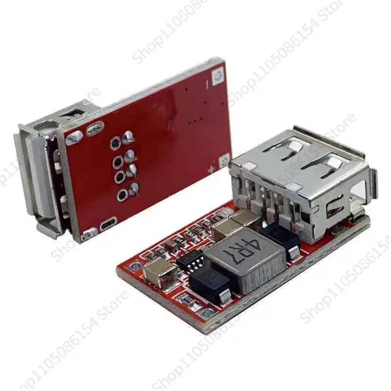 Solar car voltage regulator 5V3A step-down module, mobile phone charging board, input 6V-12V-24V step-down to 5V