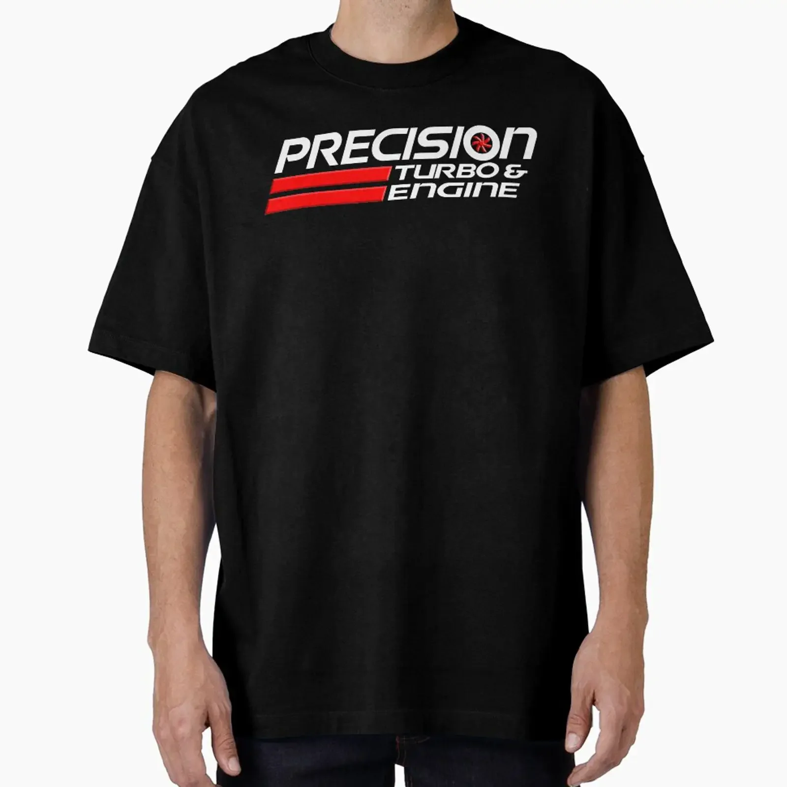 Precision Turbo Car logo designed and sold by Lanjutlah vintage Washed fashion Soft Stylish homme graphic Stretched Unisex