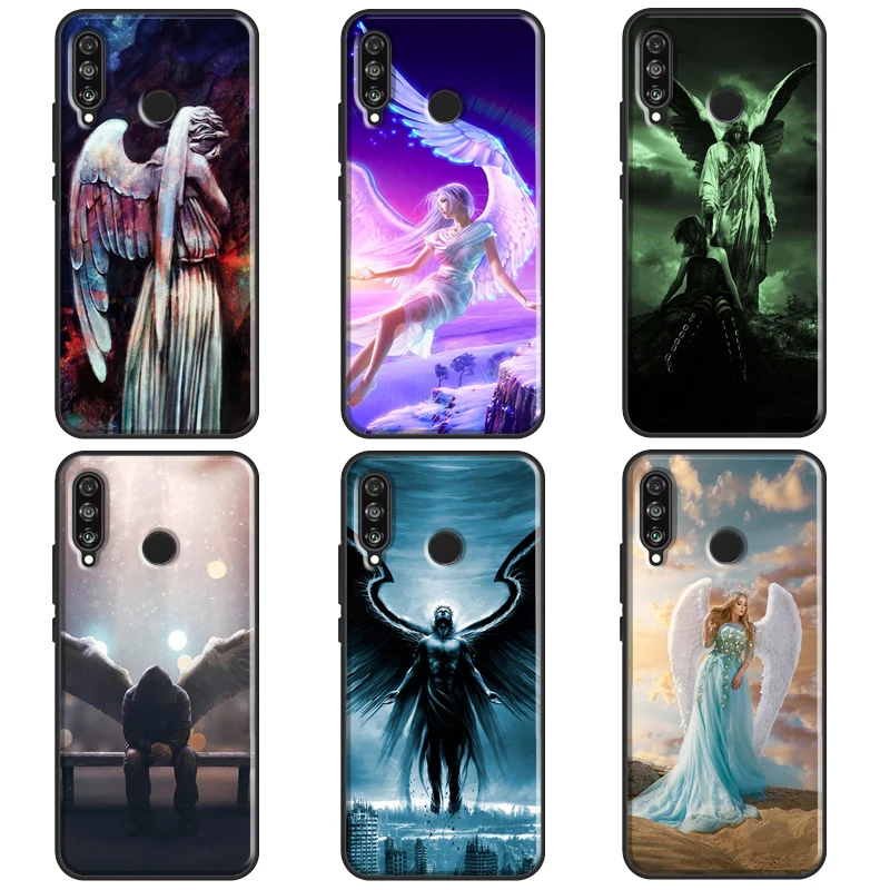Ángel para Huawei Nova 10 SE 9 5T 12s 12i 11i Y91 Y90 Y60 Y70 Y72 Y61 P20 P30 P40 Lite P60 Pro