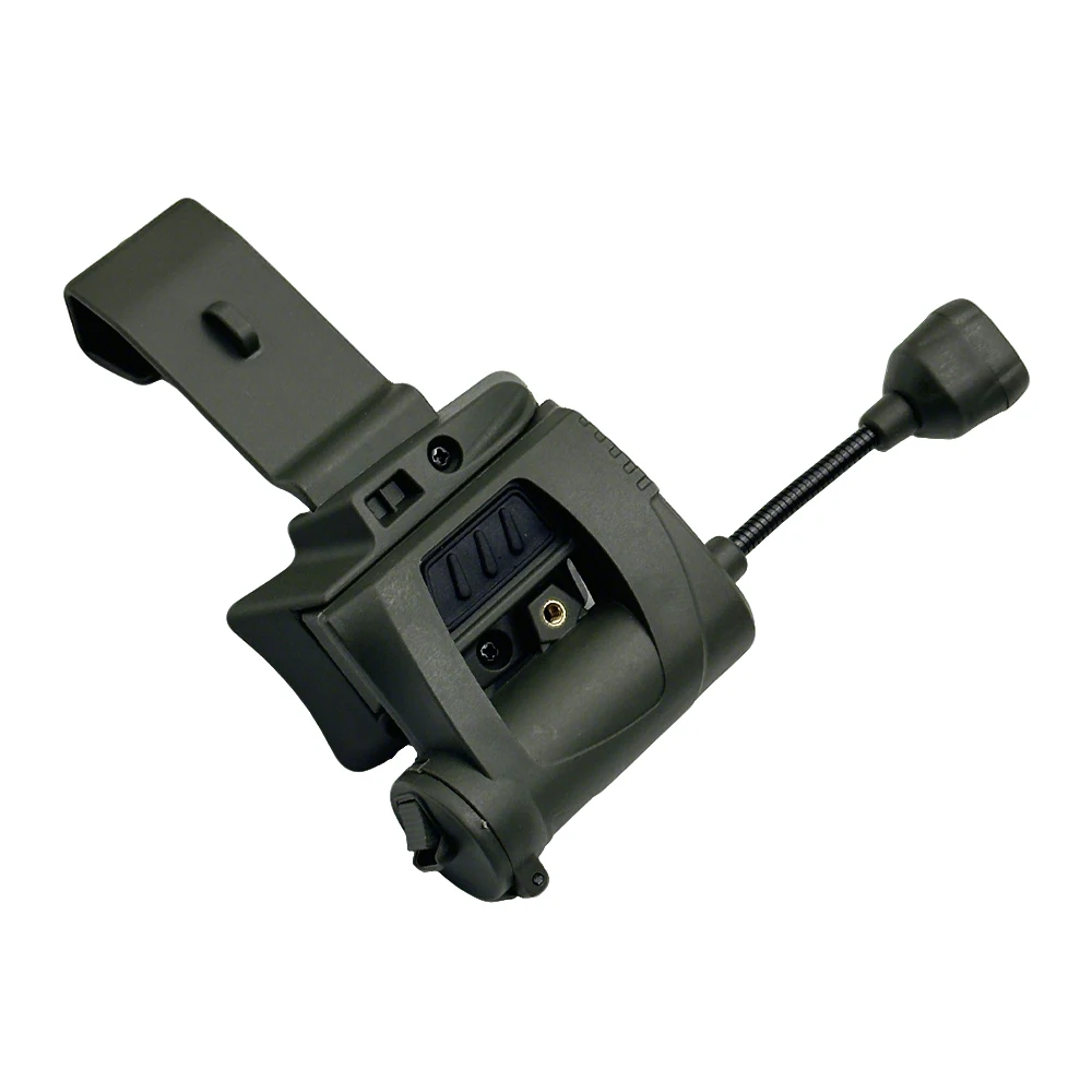 MPLS CHARGE Jagdhelm-Taschenlampe 3 Modi LED Taktische Helm-Kopflampe Energiesparende Outdoor-Stirnlampe – Detail 6