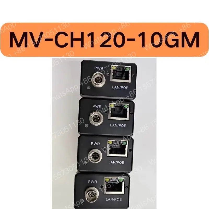 1 pcs Second hand MV-CH120-10GM, 12 million global industrial camera tested OK, function intact