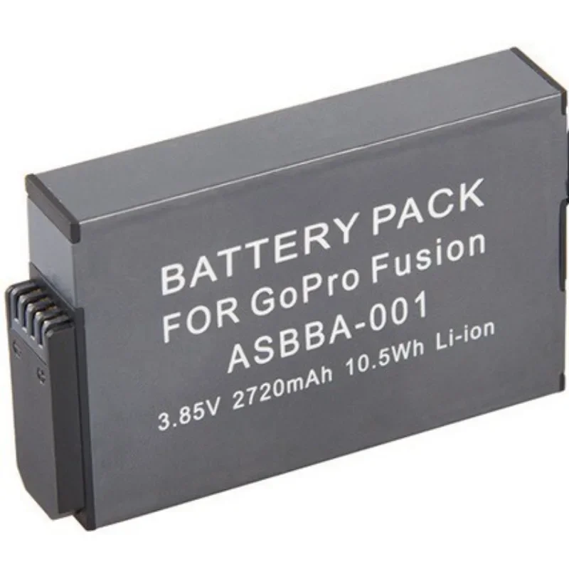 【Fast Delivery】2720mAh Battery for GoPro Fusion Camera Replacement for ASBBA-001 360 VR Spherical Video Recording Power Sports C