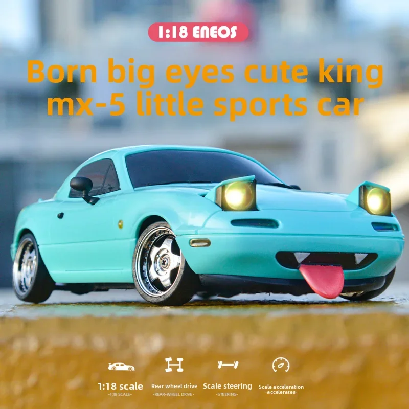 

New LD1804 Mazda Mx5 Premium Version Rc Drift Car Rc Cars With A Gyroscope Rear-Wheel Drive Toy Car Birthday Toys For Kid