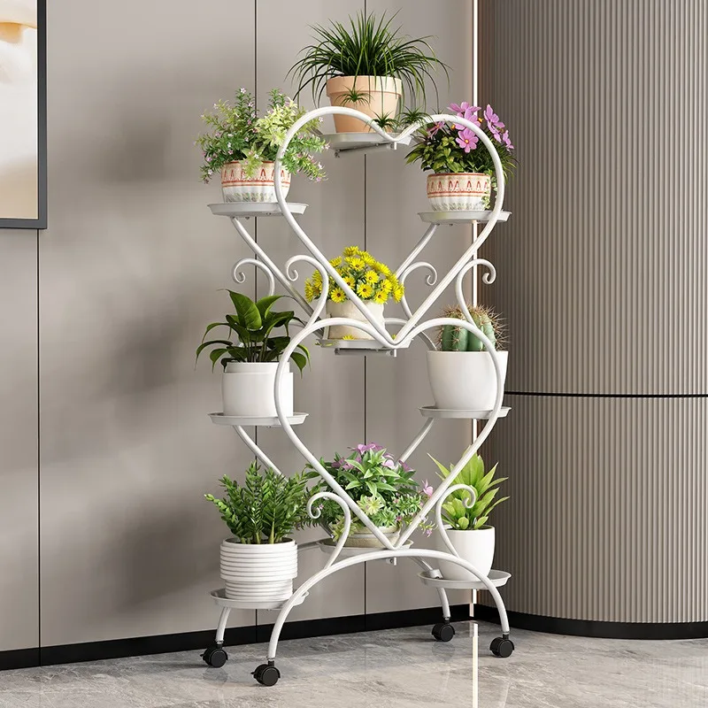 

Light luxury flower stand creative design Interior decoration plant shelves Simple multi-layer meble na taras garden furniture