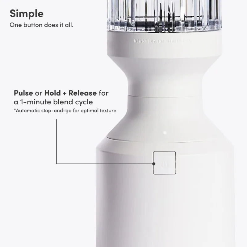 خلاط الوحش؛ مزج كونترتوب شخصي للعصائر والمخفوقات وإعداد الطعام والفواكه المجمدة والخضروات؛ الأوعية المحمولة الإضافية