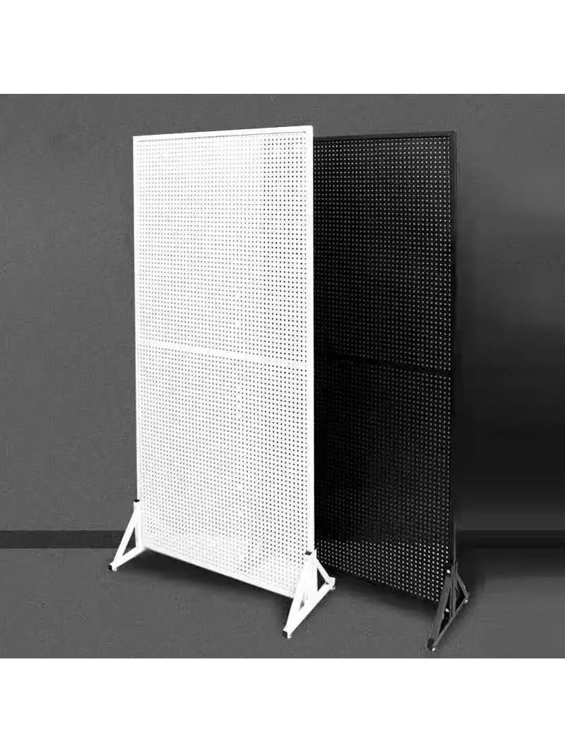 Punch Board Display Shelf Hole Hole Premium Store Jewelry Hanging Display Rack No Drilling Required Storage Organizer