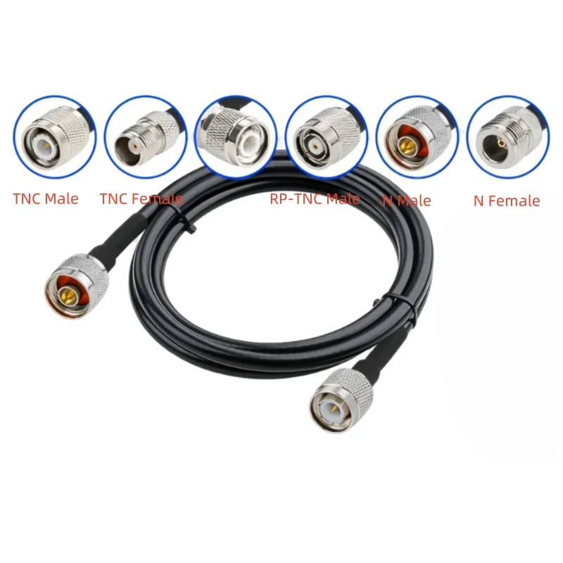 N Male to TNC Male Female Connector Low Loss SYV50-5/5DFB （LMR300）Coaxial Feeder Jumper Extension Cable
