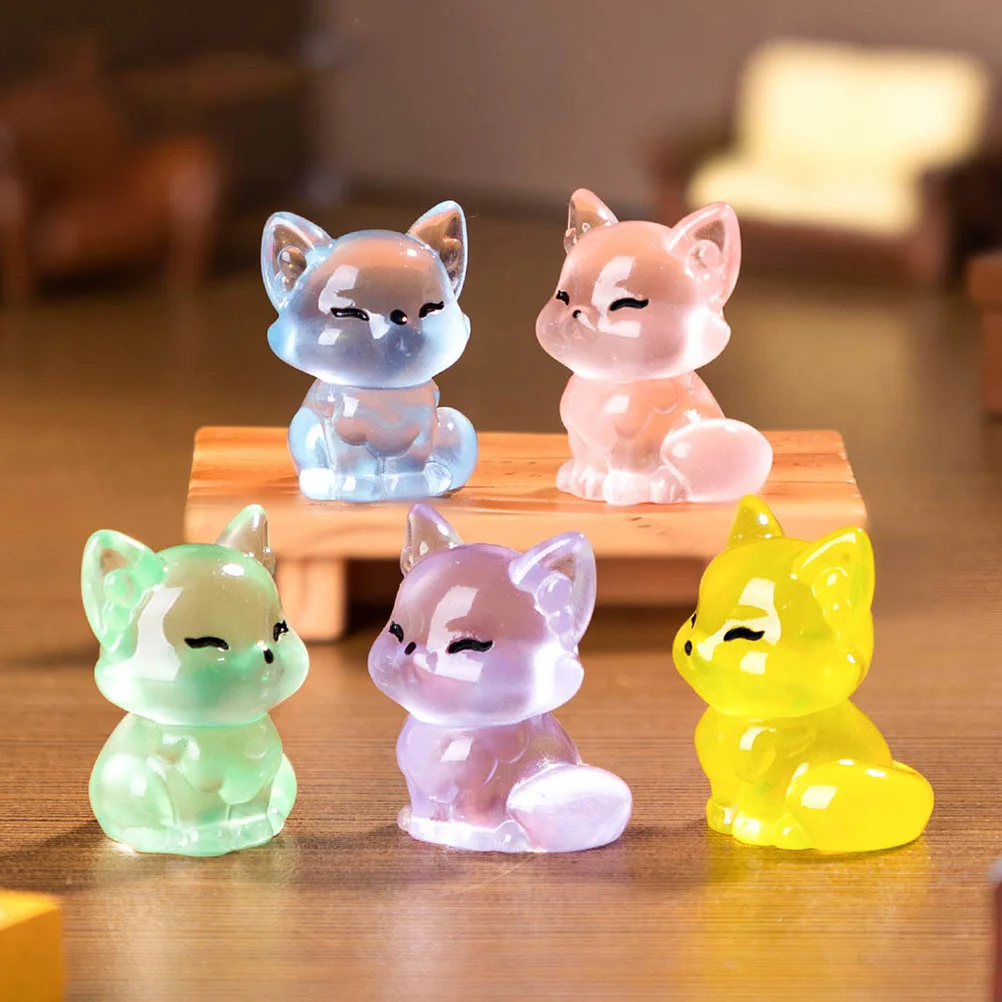 Micro Landscape Little Decor Miniature Stuff Resin Realistic Animals Figurines