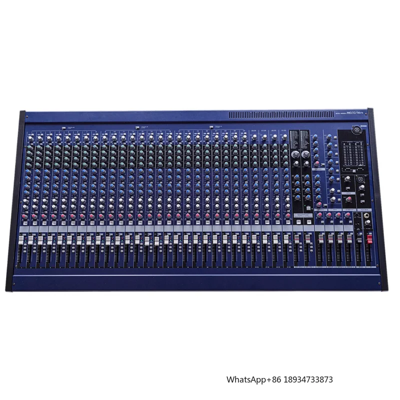 MG32 Professional 32-Channel Digital Audio Mixer New Model Professional Audio Console with USB Connectivity Video & Lighting