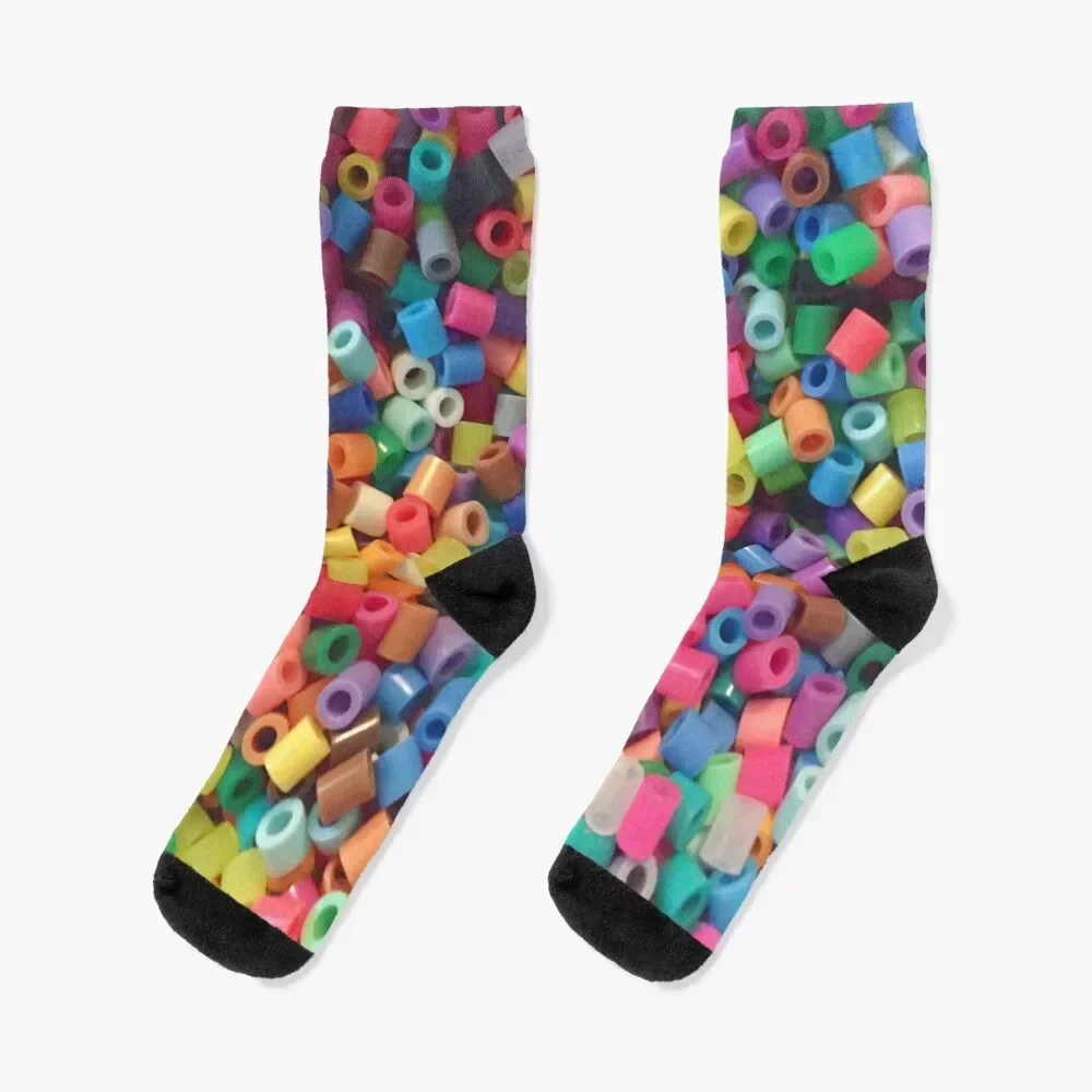 

Perler beads Socks Soccer cycling sports and leisure Luxury Woman Socks Men's