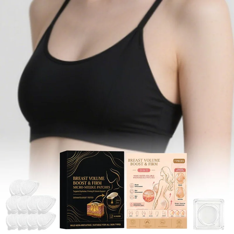 Nano Micro Needle Breast Patches Breast Lifting Firming Patch Improve Sagging Hydrating Breast Skin Care Mild Ingredients