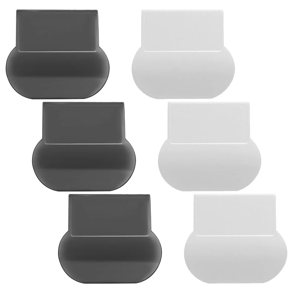 6 Pcs Toilet Lid Lifter Seat Handle Lifting Simple Cover Decals Household Silicone