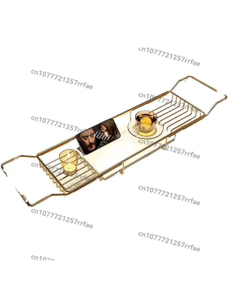 

Bathtub Shelf Retractable Multifunctional Toilet Bathing Bathroom Support Shelf