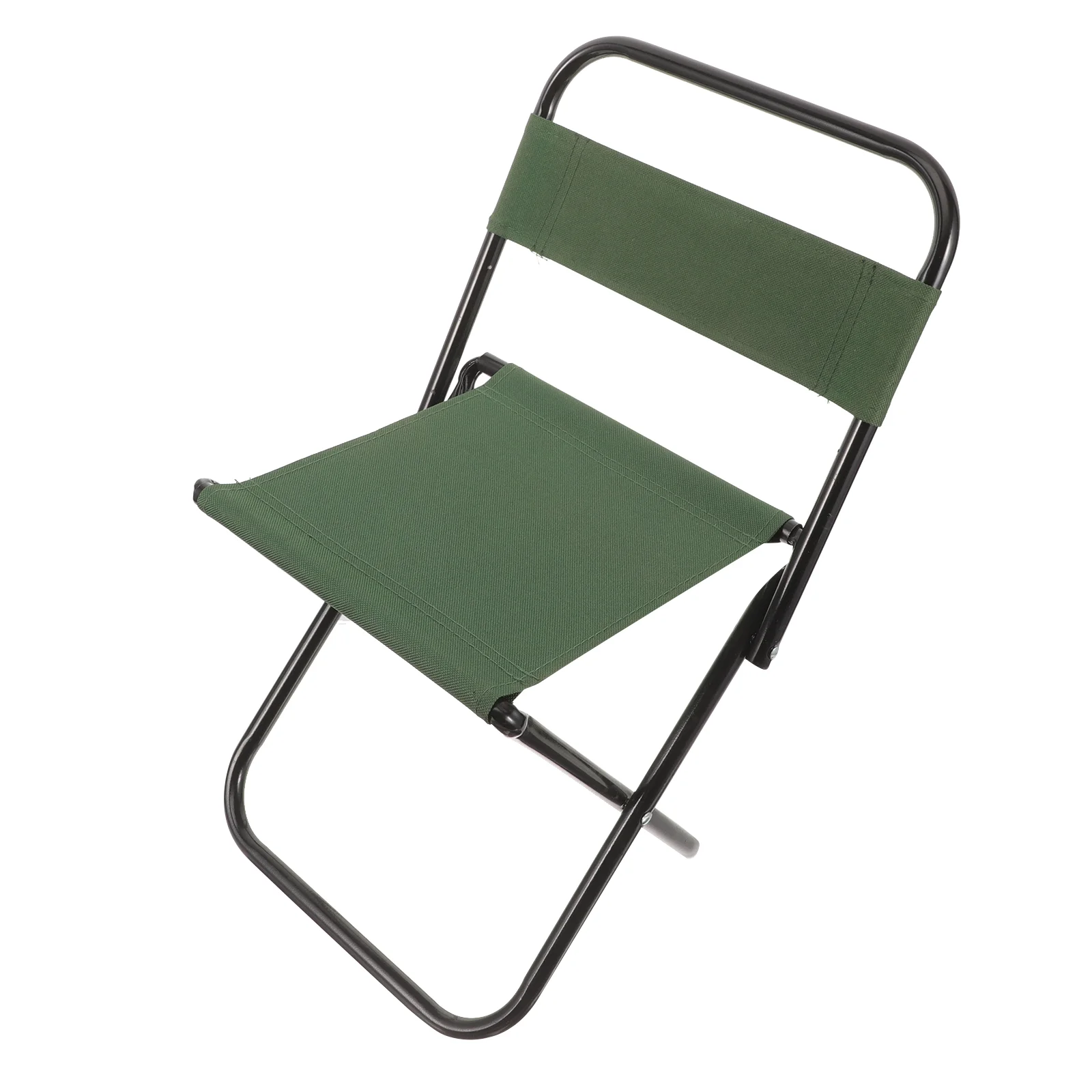 Train Sketching Beach Chair (green) Outdoor Camping Folding Chairs for Adults Heavy Duty Chaise Lounge Lawn Metal Cloth Compact