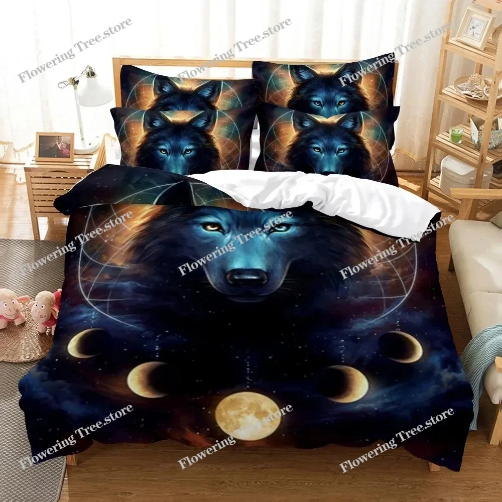 

3D Color Zebra Bedding Sets Animal Duvet Dogs Quilt Cover Set Dolphin Lion Tiger Comforter Bed Linen Pillowcase