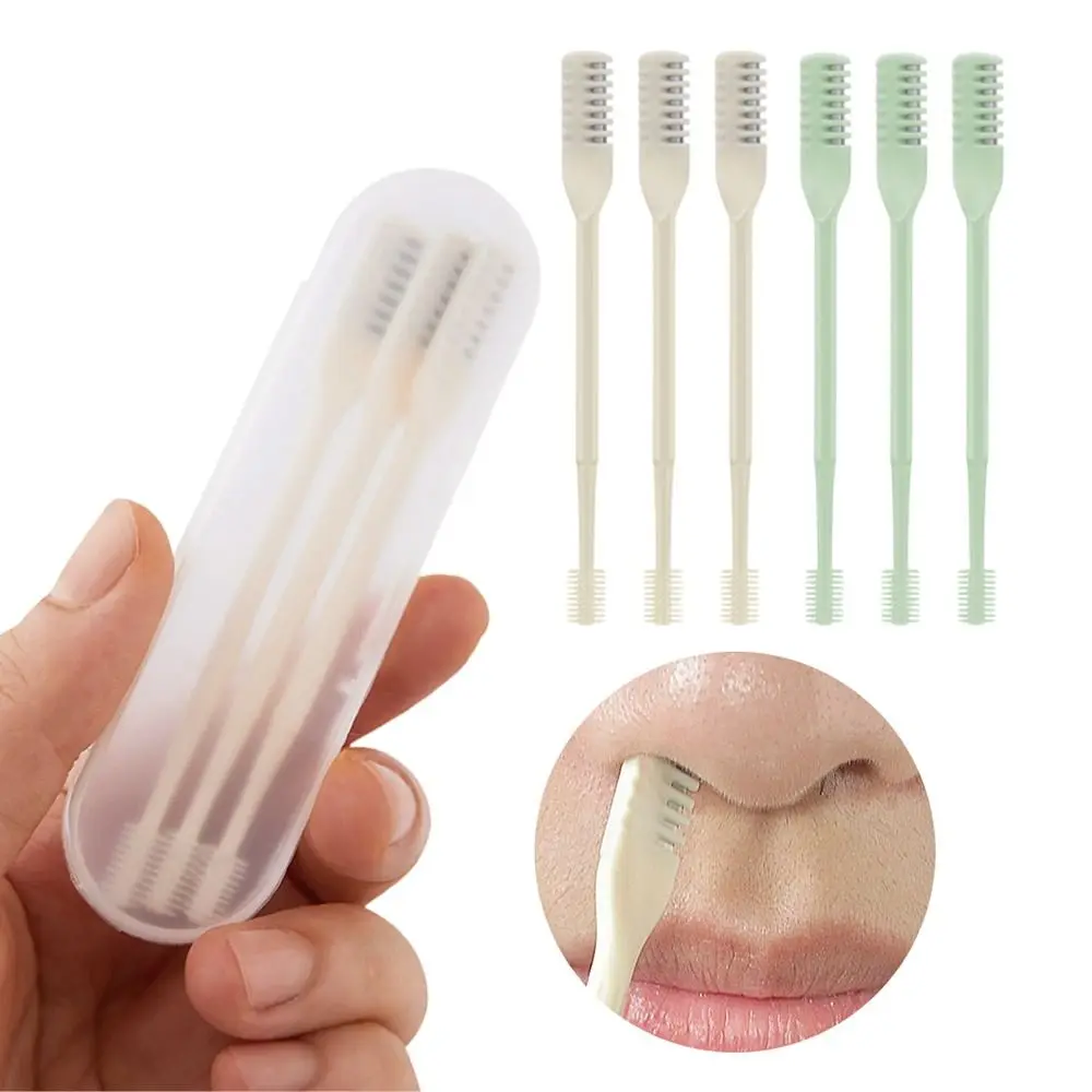 

Portable Nostril Cavity Cleaning with Box Women Men Manual Safe Shaving Razor Hair Removal Tool Nose Hair Trimmer Nose Trimmer