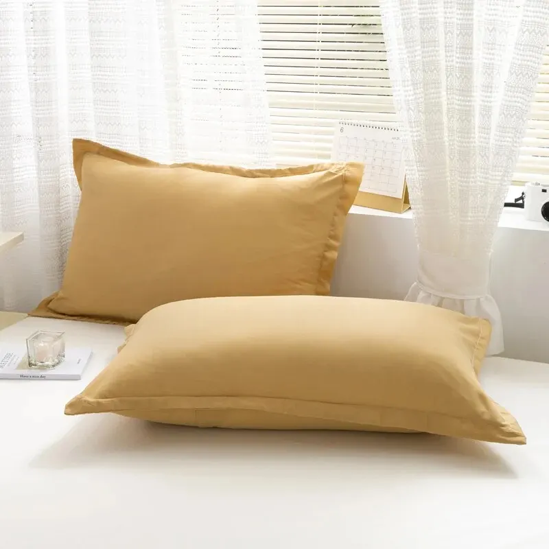 One Pair of Washable Pillowcases, Single Pillowcase Set, 48cm X 74cm, 2 Household Pillowcase Covers