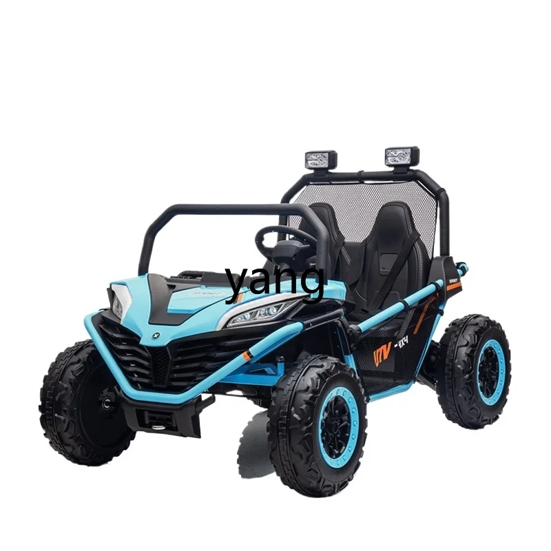 

CX Large Cross-Country Children's Electric Car Four-Wheel Adult and Child Two-Seat Toy Car for People