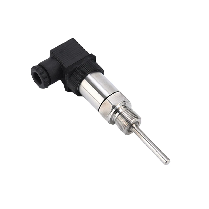 0-10V Stainless Steel Temperature Sensor pt100 Temperature Transducer Converter Head Mounted Temperature Transmitter for Fuel