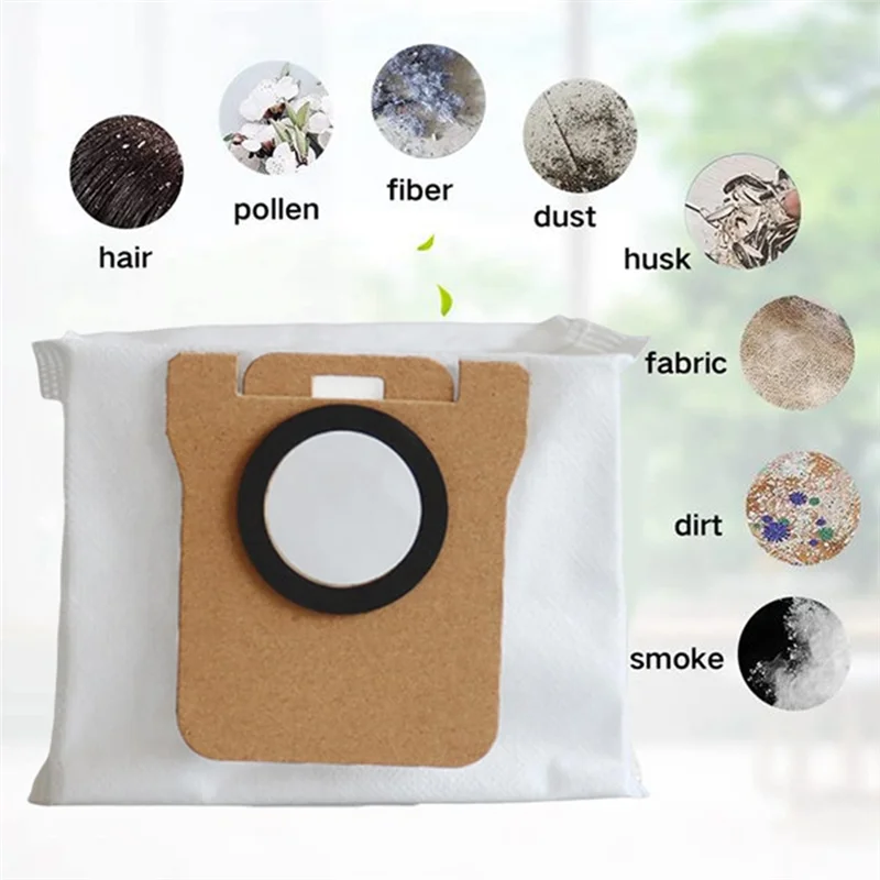 For JONR P20 PRO Vacuum Cleaner Dust Bag Mop Cloth Efficient Microfiber Spare Cleaning Accessories Kit 16PCS