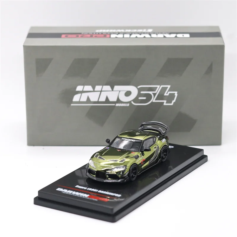 *Chase* INNO 1:64 SPRINTER TRUENO AE86 KEIICHI TSUCHIYA / SUPRA A90 DARWIN PRO Matt Green