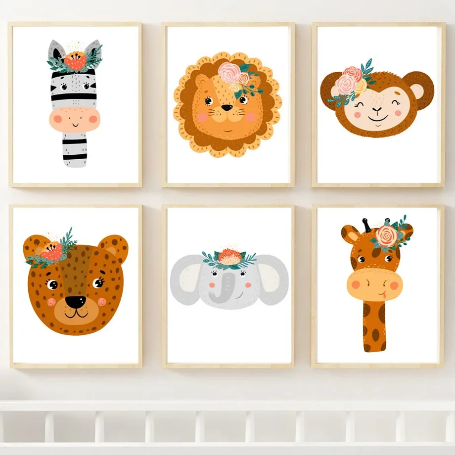 Zebra Lion Monkey L…