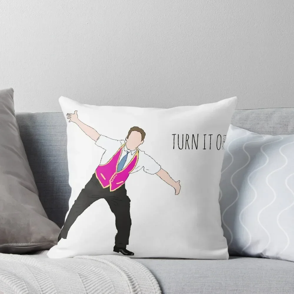 

Turn it Off - Book Of Mormon Throw Pillow Christmas Covers Decorative Cushions For Living Room pillow