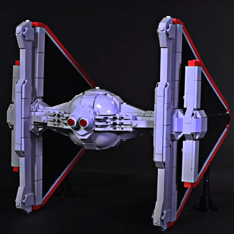 Tie Fighter Belati 1518 Buah Panduan PDF Tanpa Stiker Set Mainan Pendidikan Blok Bangunan untuk Hadiah Anak-anak