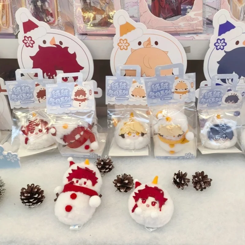 

bilibiliGoods Link Click Winter Limited Snowman Plush Pendant Official Anime Merch Character Design For Anime Lovers