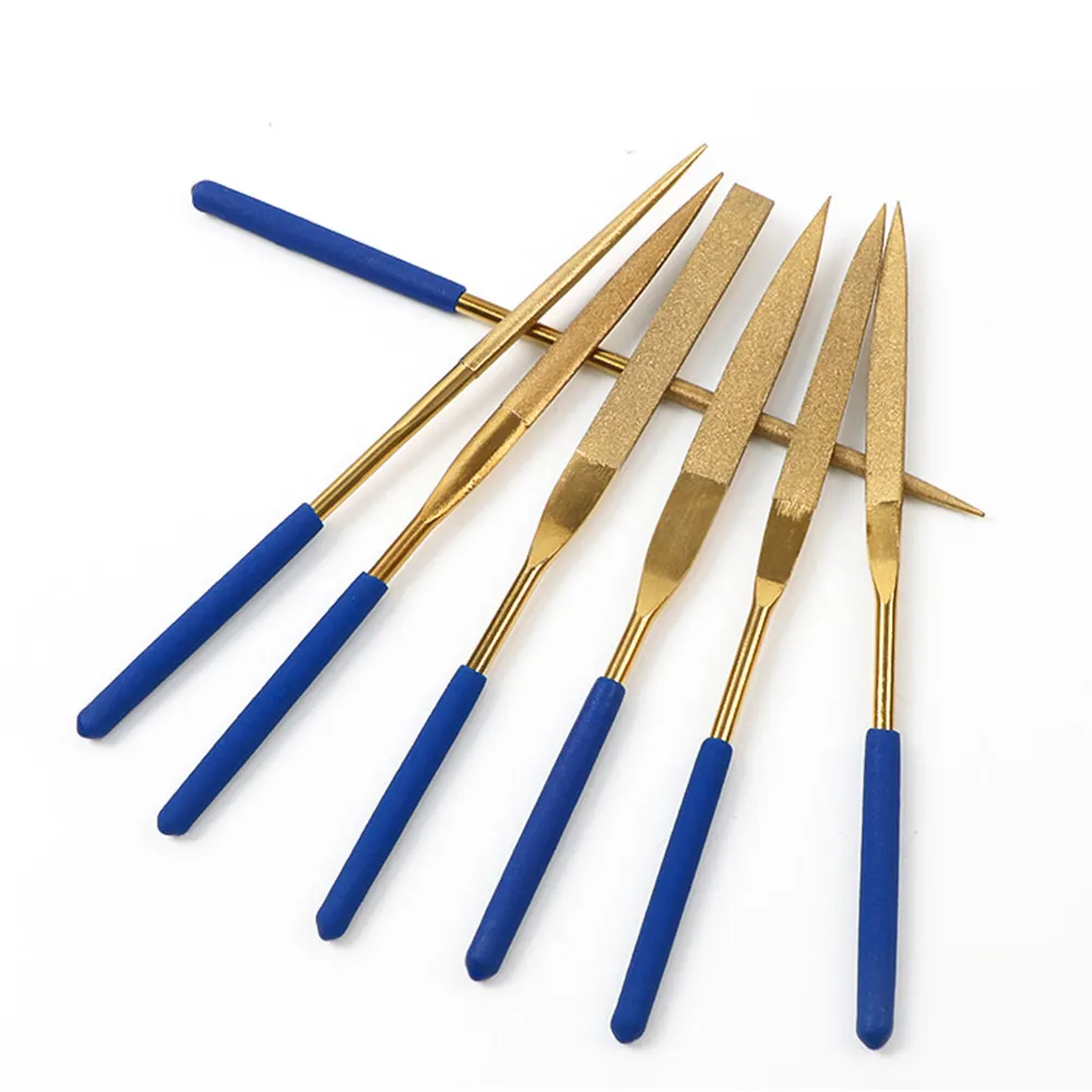 Diamond mini Needle File Set Hand Tools 10Pcs Professional Metalworking Diy Tools Wood Sharpening Rasp