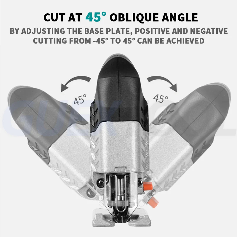Electric Curve Saw Woodworking Electric Saw Multifunctional Cutting Machine Industrial Electric Saw Electric Tool 6-speed Regula