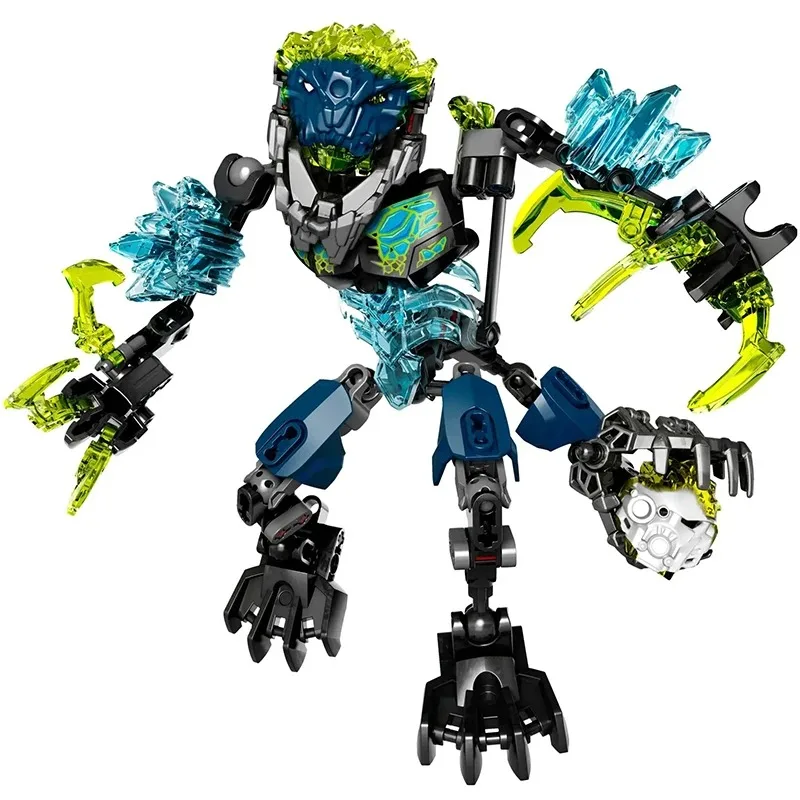 Warriors Actiefiguren Bionicle Bouwstenen Bricks 2in1 Lewa Tahu Onua Umarak de Destroyer Speelgoed Jongen Kid Kinderen Geschenken
