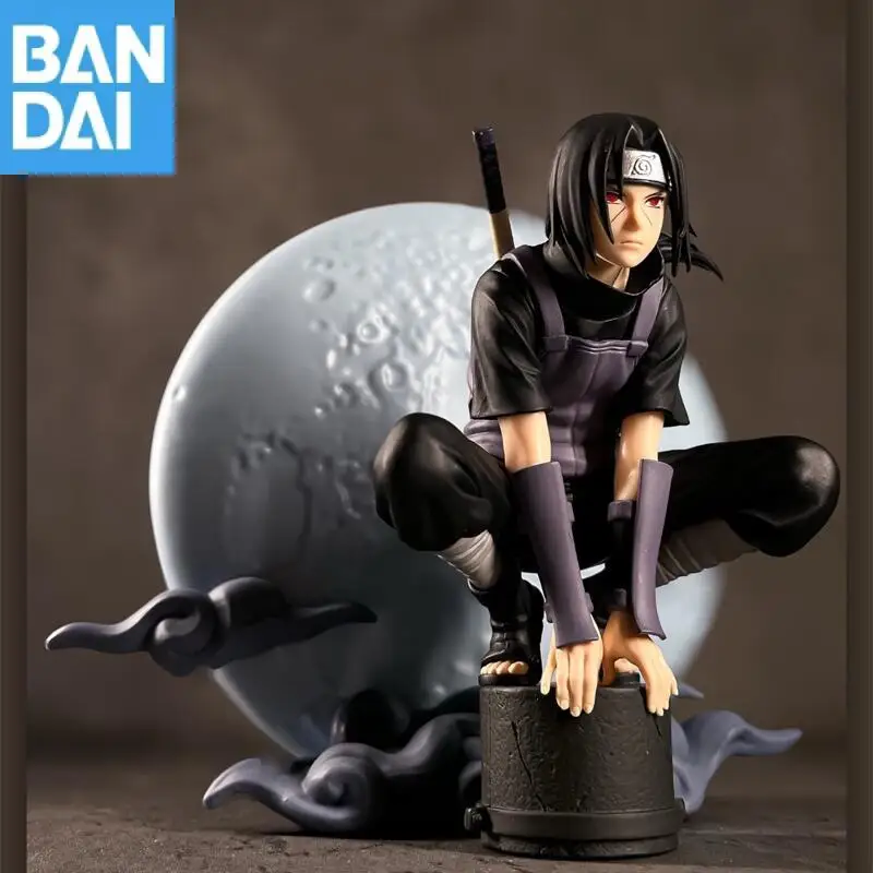 Genuino Bandai Banpresto Naruto Shippuden Memorable Saga especial Uchiha Itachi Original Anime figura modelo coleccionista estatuilla