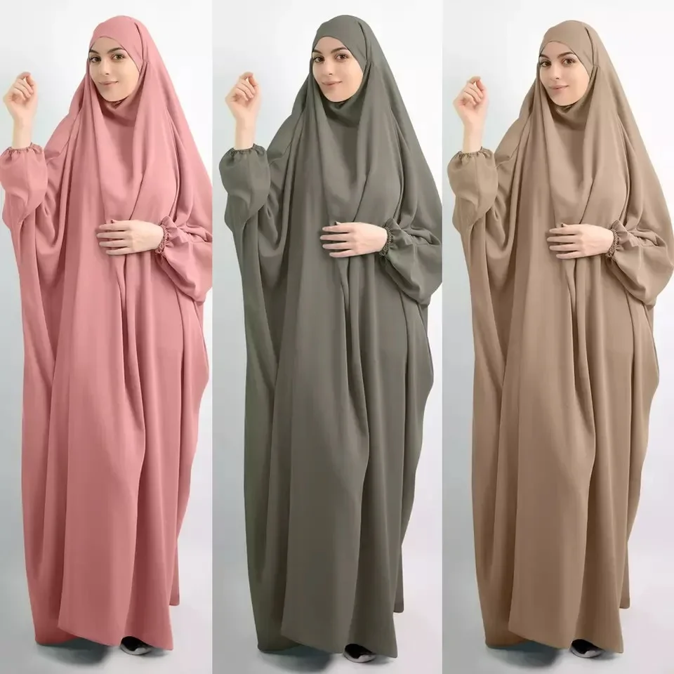 Hooded Islam Abayas Turkey Dresses for Women Muslim Fashion Modest Dress Ramadan Kimono Arabic Wear Hijab Robe Indian Caftan