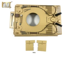Mato Tiger I Metal Desert Yellow/ German Grey Upper Hull for 1/16 1:16 Germany Tiger 1 RC Model Tank