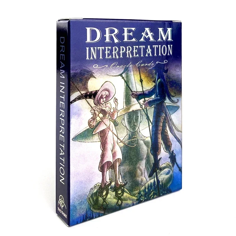 New Dream Interpretation Oracle Card Tarot Cards Prophecy Divination Deck English Version Rozrywka Gra planszowa 36 arkuszy/bo