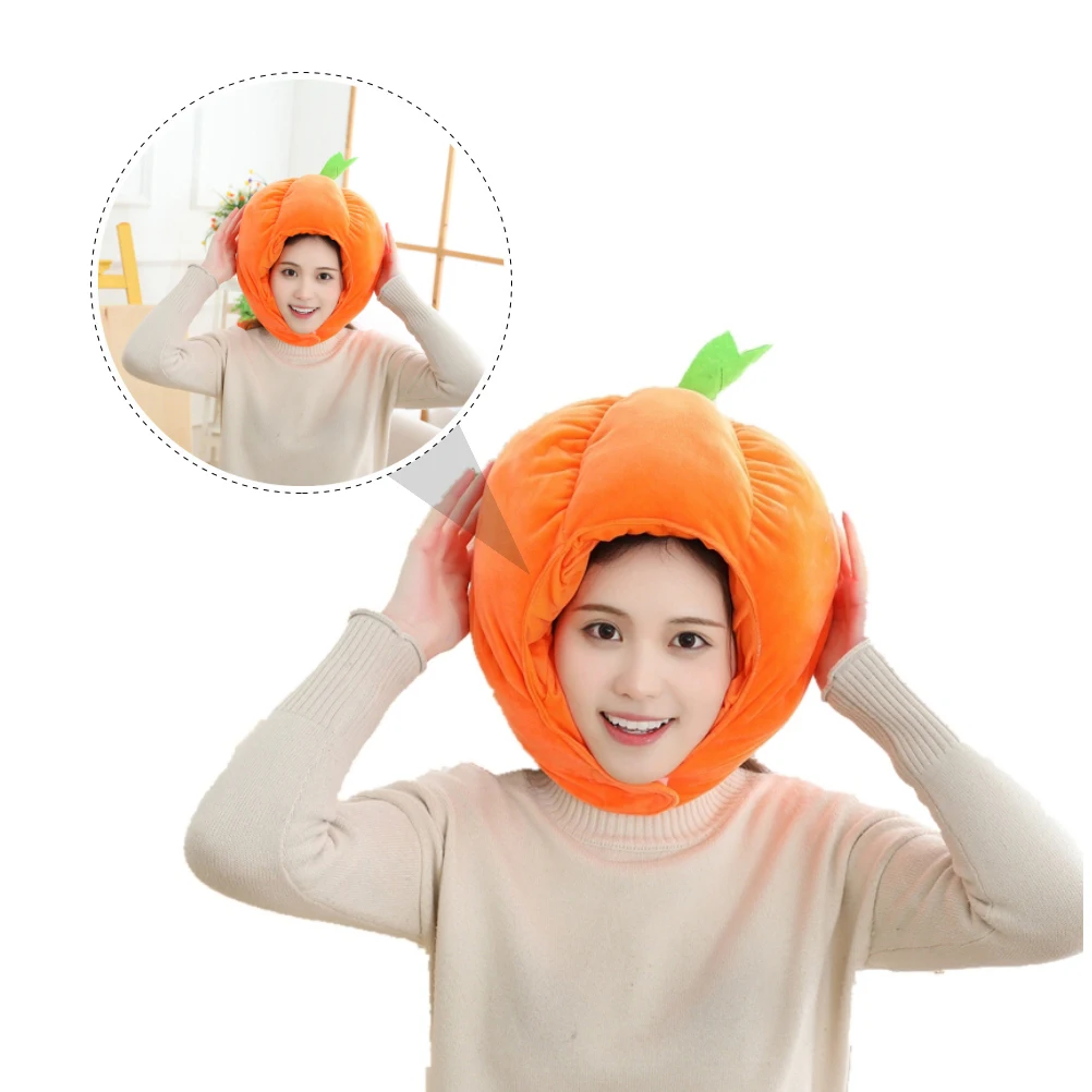 

Headband Pumpkin Cover Miss Boys Hats for Kids Pp Cotton Adorable Headgear