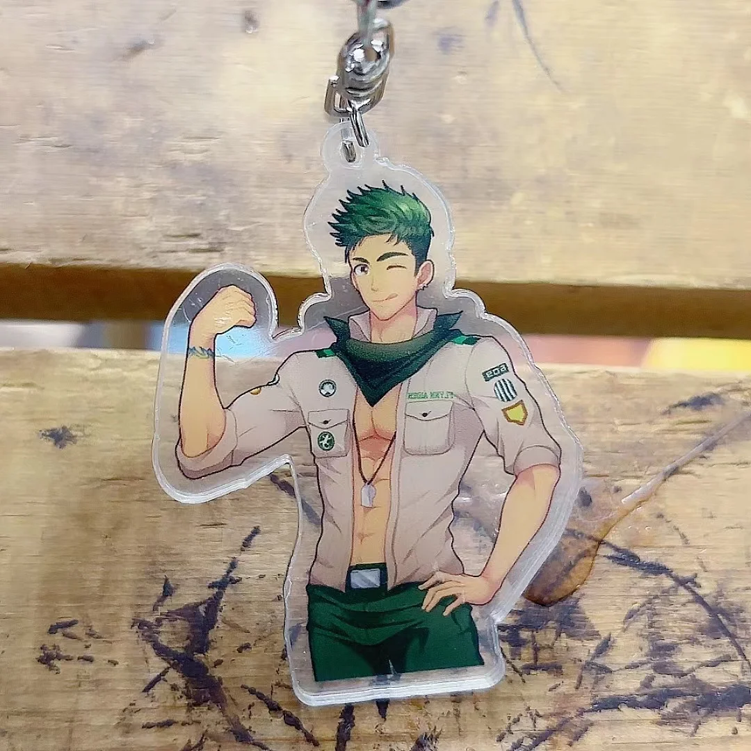 Camp Buddy Yoichi Yukimura Instructor Goro Double-Sided Keychain
