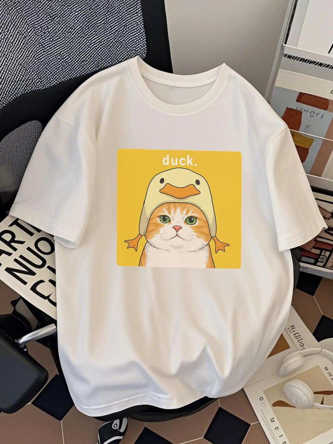 Women's Plus Size T-shirt Graphic Short Sleeve Clothing Top, Loose and Casual, Soft and Comfortable Breathable, Outdoor Sports