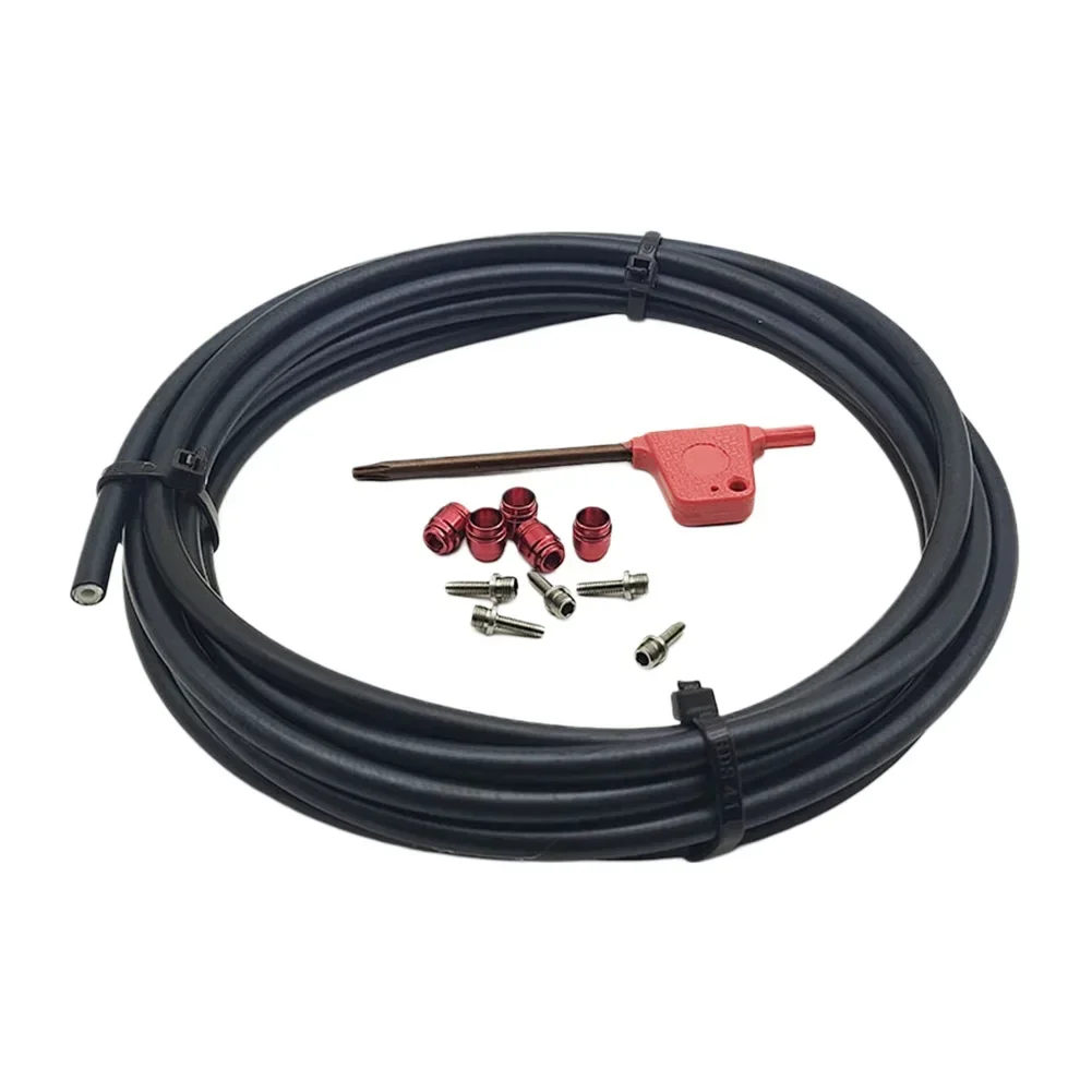 1 conjunto de kit de mangueira de óleo de freio a disco hidráulico de bicicleta de 3000mm para SRAM para acessórios de peças de bicicleta STEALTH-A-MAJIG