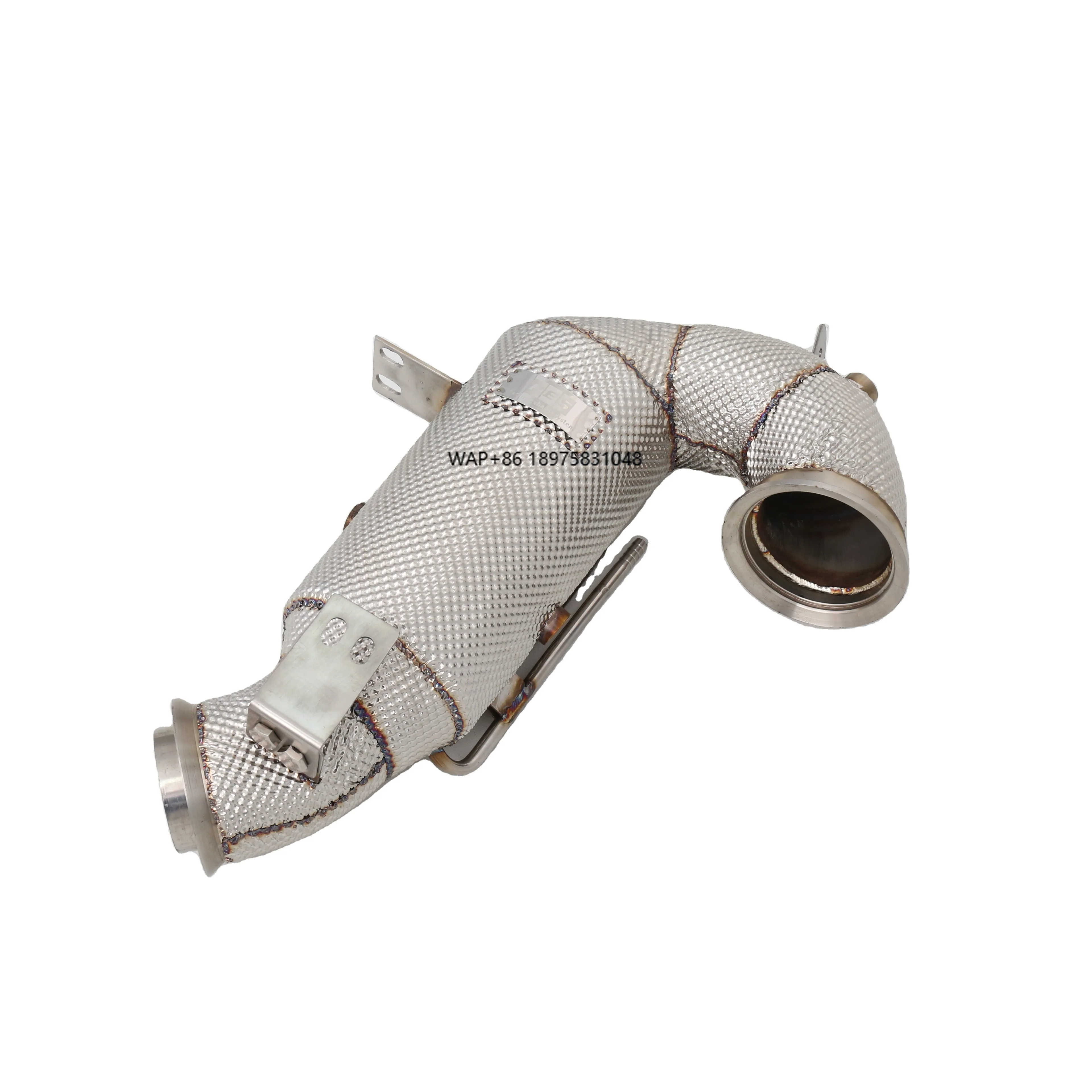 

High Flow Racing Sport Cat Catalyst Donwpipe with Heatshield for C236 M256 OPF